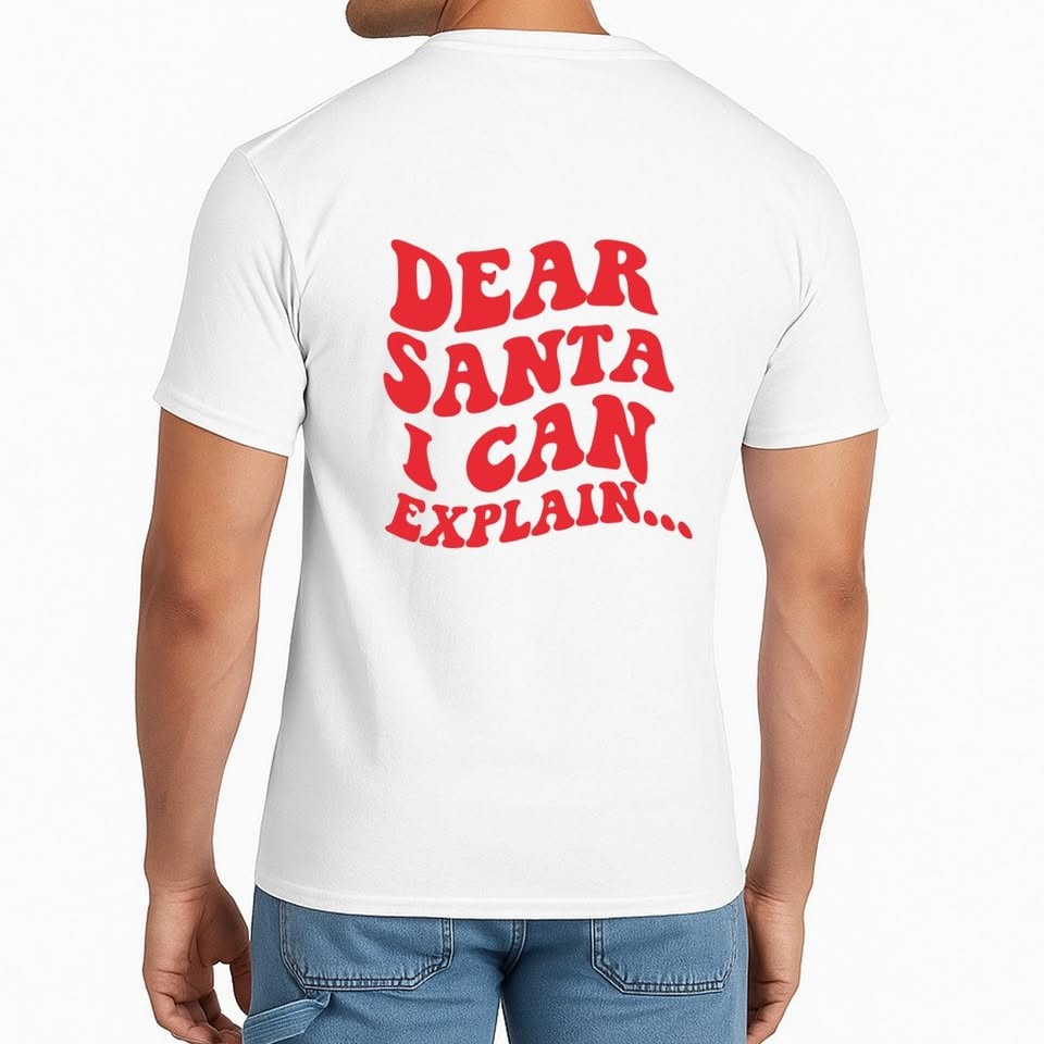 Playera Navideña personalizable