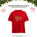 Playera Navideña personalizable